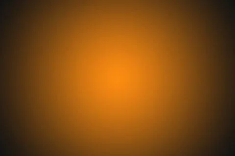 Orange and black circle gradient background Illustrazione stock