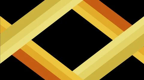 Orange and Black Rainbow Pattern Stock Illustration