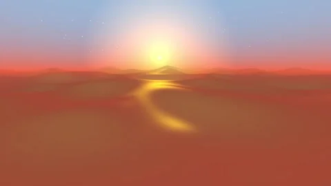 Orange and blue background Stock Footage 267046850