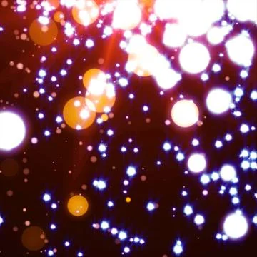 Orange and blue Stock Illustration