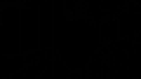 Orange and Blue Strobe Mirror Triangular Tunnel Background VJ Loop in 4K Stock Footage 310037058