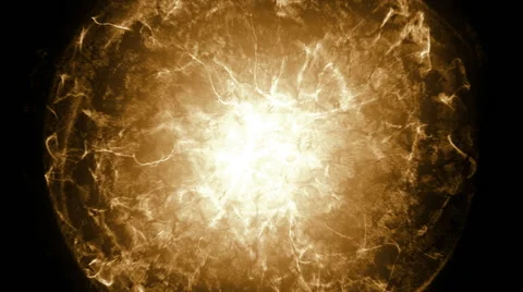 Orange and bright source of energy Stockbeeldmateriaal 65838587