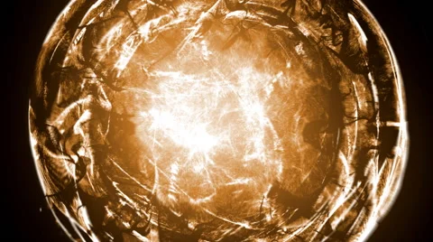 Orange and bright source of power Stock Footage 65887126