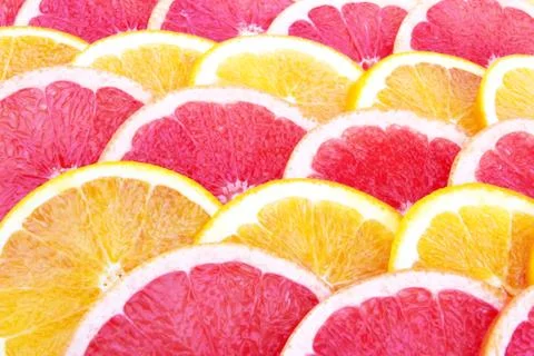 Orange and grapefruit Stock-Fotos