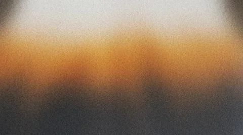 Orange and gray gradient background with textured effect and light source Stock Illustration