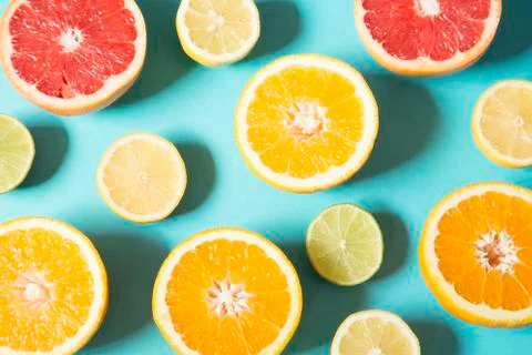 Orange and lemon Фото