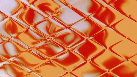 Orange and mosaic pattern background. 스톡 동영상 253979011