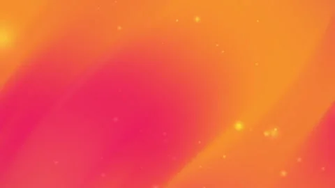 Orange and pink gradient background features small bright sparkles Stock Footage 297695313