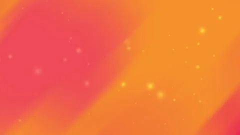 Orange and pink gradient background features small bright points Stock Footage 297697555