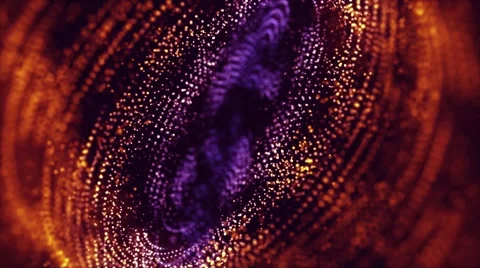 Orange and purple animation abstract - Motion video loop HD Stock Footage 67628329