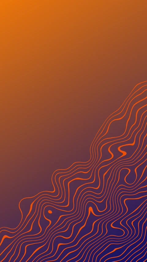 Orange and Purple Gradient Abstract Lines Background Stock-Footage 314259902