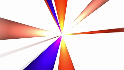 Orange and purple large rays Stock Footage 106611474