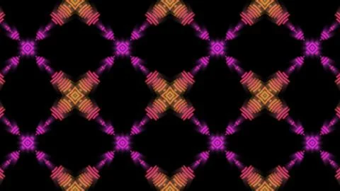 Orange and purple pattern disco  background Stock Illustration