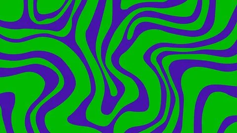 Orange and Purple Psychedelic Background Stock Illustration