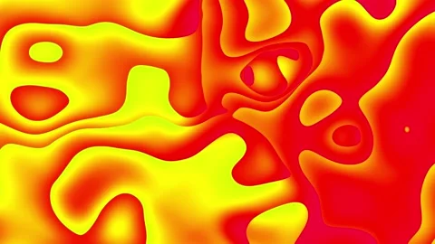 Orange and red color smooth background Stock Footage 167557700