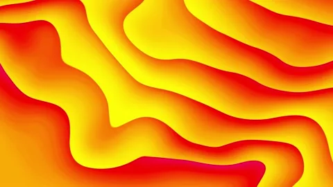 Orange and red gradient liquid background.4k motion Stock Footage 168252998