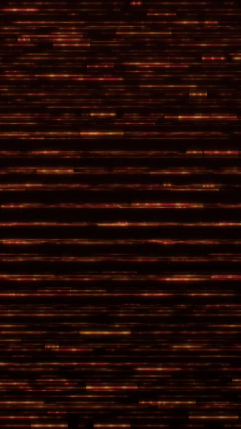 Orange and red lines flow continuously against a dark abstract background Stock-Footage 330061342