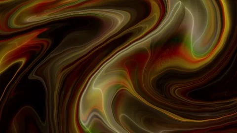Orange and Red Neon Fluid 15s Seamless Loop for VJ Sets Video stock 341569790