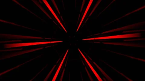 Orange and Red Neon Strobe Hexagon Kaleidoscope Background VJ Loop in 4K Stock Footage 307918685