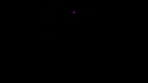 Orange and violet abstract neon glowing fast moving streams of light along Stock Footage 243728153