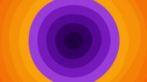 Orange and Violet Circles Background Stock Footage 246807277