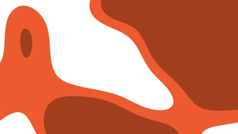Orange and white abstract background Stock Footage 335606350
