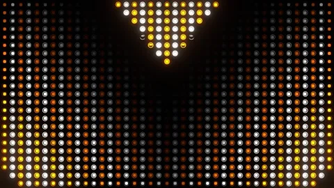 Orange and White Abstract Light Moving Background VJ Loop in 4K Stock Footage 310956441