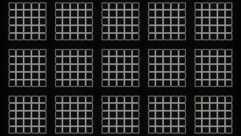 Orange and White Abstract Visual Particles Strobe Effect Background VJ Loop  Stock Footage 305918339