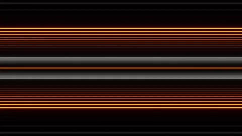 Orange and White Neon Lines Moving From Center Background VJ Loop in 4K Stock Footage 343270769