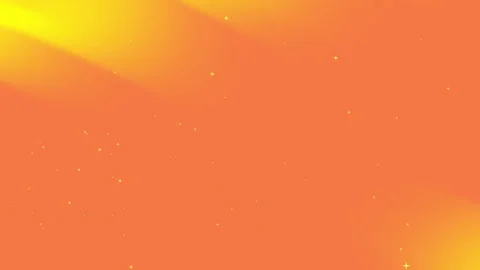 Orange and yellow gradient background with scattered white stars Stock Footage 285215410