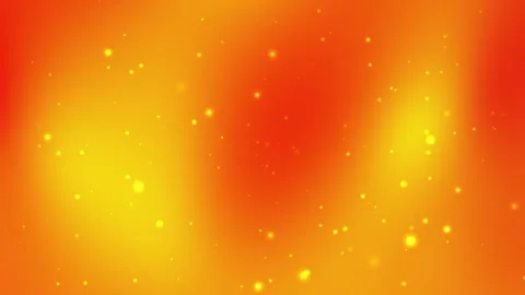 Orange and yellow gradient background features small bright sparkles 스톡 동영상 297168467