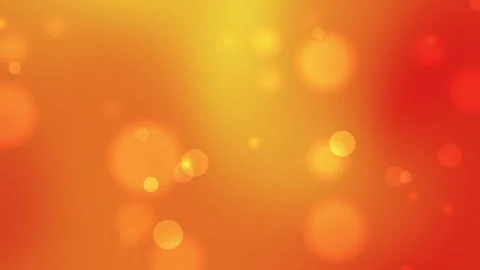 Orange and yellow gradient background features blurry bright circles Video stock 297293484