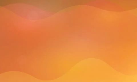 Orange and yellow gradient background with blurred wave shapes waves イラスト素材