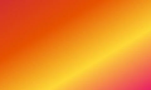 Orange and yellow gradient background displays a smooth color transition Stock Photos