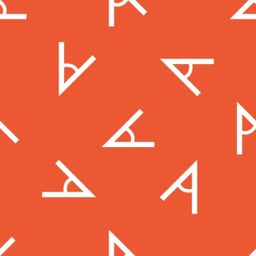 Orange angle pattern 스톡 일러스트