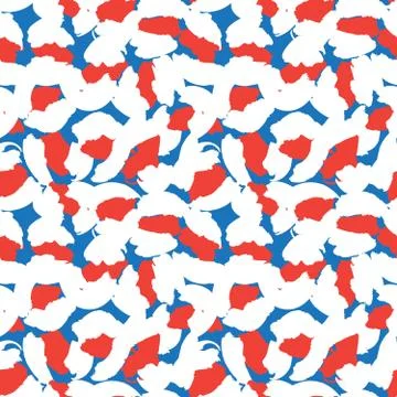 Orange Animal Leopard Seamless Pattern Background イラスト素材