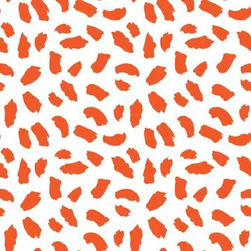 Orange Animal Leopard Seamless Pattern Background 스톡 일러스트