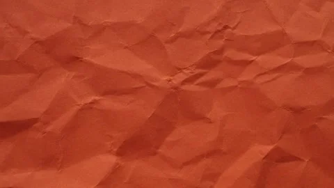Orange Animated Crumpled Paper Texture Background Loop Vídeos de archivo 333965099