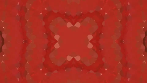 Orange animated low semi patterns. looped animation. 3d render Stock Footage 153466304