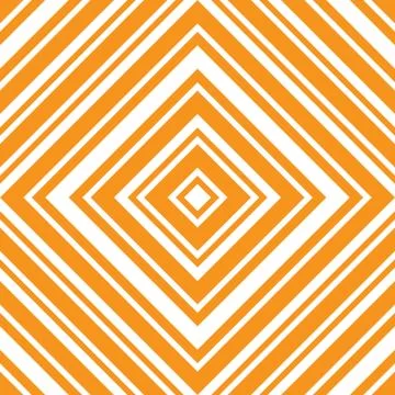 Orange Argyle Diagonal Stripes seamless pattern background 스톡 일러스트