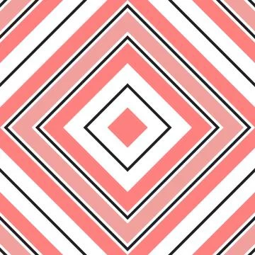 Orange Argyle Diagonal Stripes seamless pattern background イラスト素材