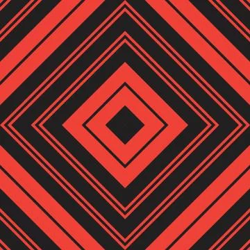 Orange Argyle Diagonal Stripes seamless pattern background 스톡 일러스트