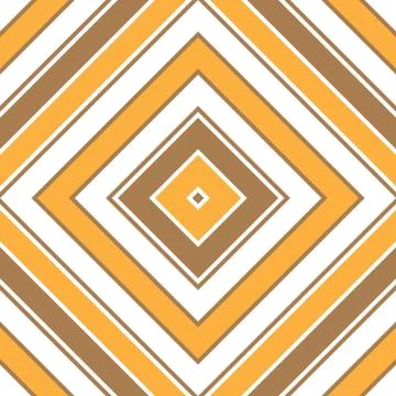 Orange Argyle Diagonal Stripes seamless pattern background Stock Illustration