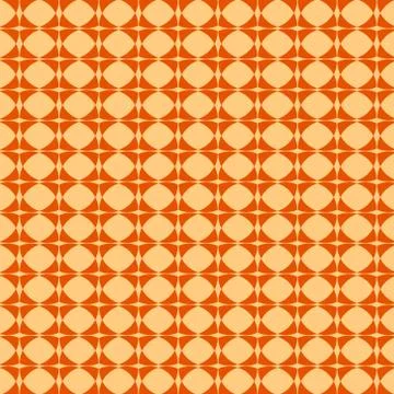 Orange Awesome Pattern Design Template Stock Illustration
