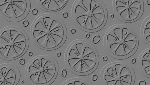 Orange back grey Ilustração Stock