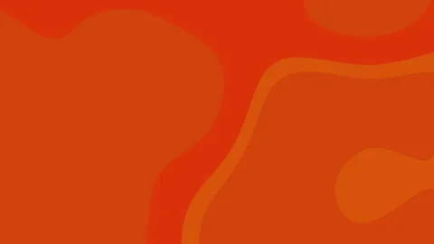 Orange background with abstract wavy shapes. Stock Footage 285919904