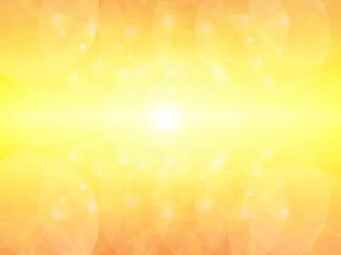 Orange background with bubbles. Stock Photos