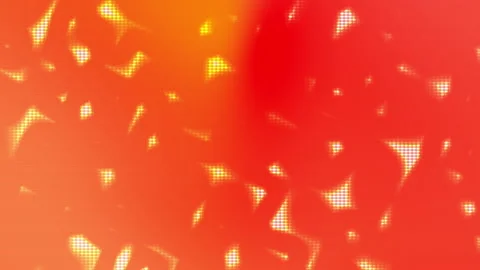 Orange background contains bright yellowwhite translucent shapes. Stock Footage 304714319