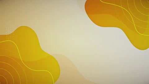 Orange Background With Fluid Gradient Wavy Shapes Stock Footage 220422279