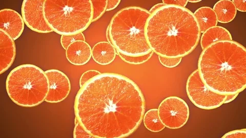 Orange Background Stock Footage 74012058